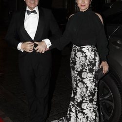 Pedro J. Ramírez y Cruz Sánchez llegando a los premios Harper's Bazaar 2019