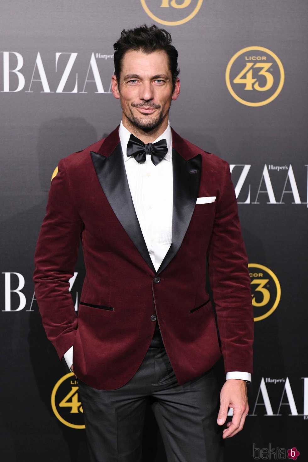 David Gandy en los premios Harper's Bazaar 2019