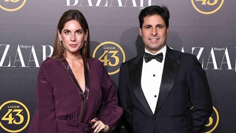 Lourdes Montes y Fran Rivera en los premios Harper's Bazaar 2019