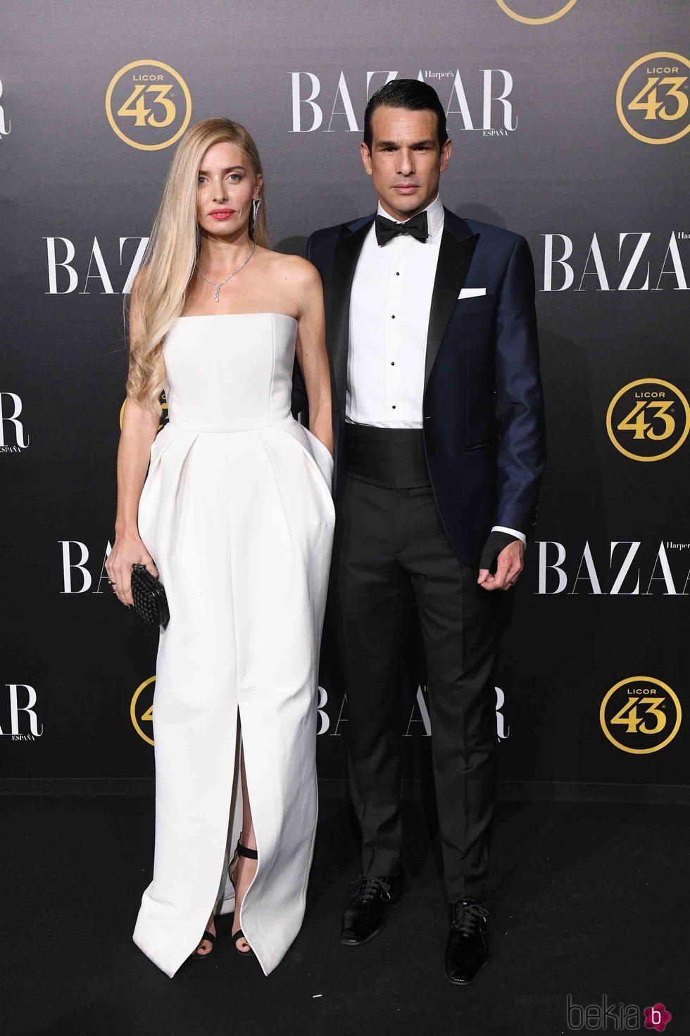 Rocío Escalena y José María Manzanares en los premios Harper's Bazaar 2019