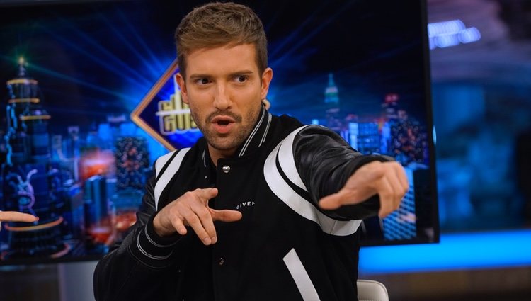 Pablo Alborán presentando 'Tabú' en 'El Hormiguero'