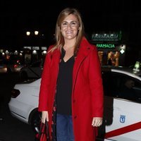 Carlota Corredera en la fiesta del 46 cumpleaños de Belén Esteban