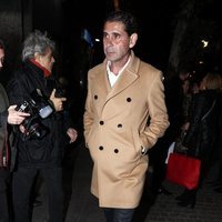 Fernando Hierro en la fiesta del 46 cumpleaños de Belén Esteban