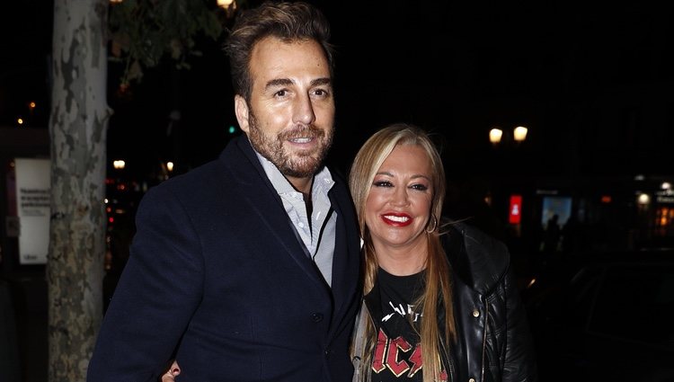 Belén Esteban con Raúl Prieto en la fiesta de su 46 cumpleaños