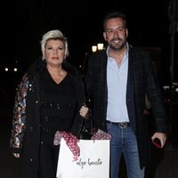 Terelu Campos y Kike Calleja en la fiesta del 46 cumpleaños de Belén Esteban