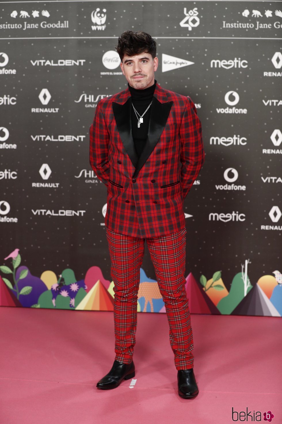 Roi Méndez en Los 40 Music Awards 2019