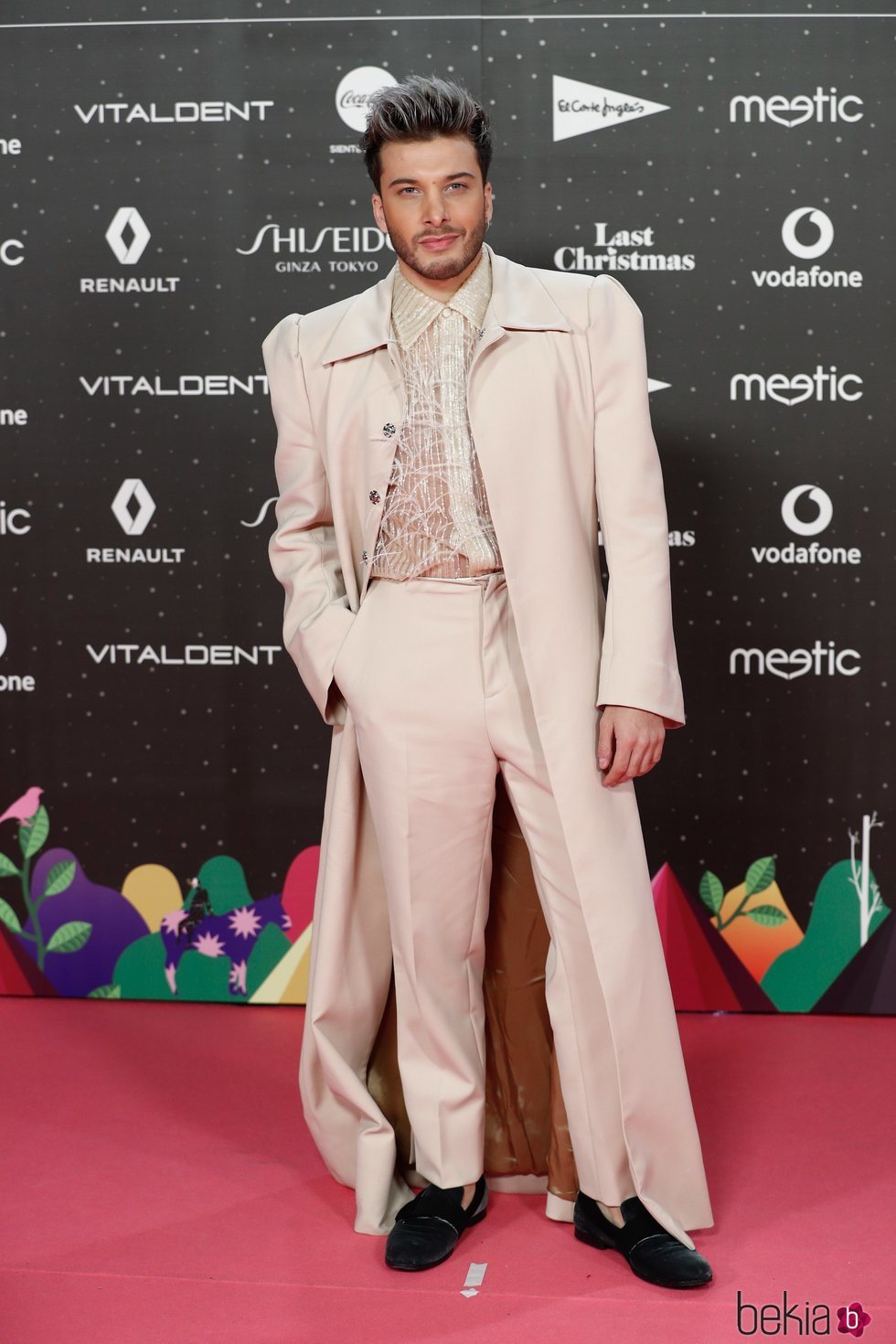 Blas Cantó en Los 40 Music Awards 2019