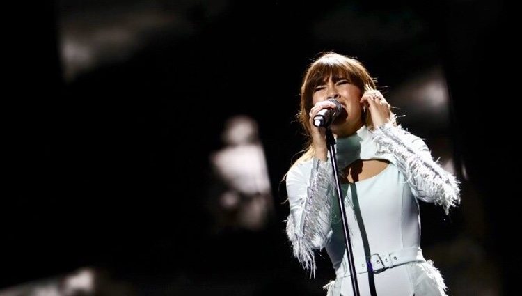 Aitana derrochando pasión en Los 40 Music Awards 2019