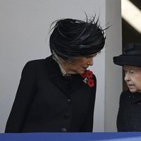 La Reina Isabel y Camilla Parker en el Día del Recuerdo 2019