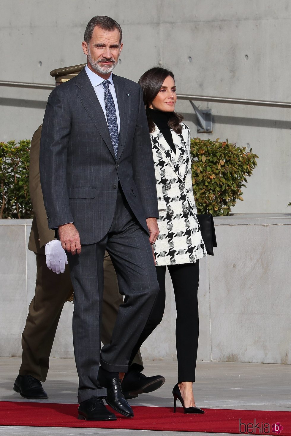 Los Reyes Felipe y Letizia antes de comenzar su Visita de Estado a Cuba