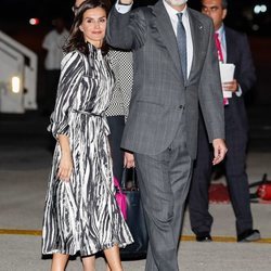 Los Reyes Felipe y Letizia aterrizan en La Habana al comienzo de su Visita de Estado a Cuba