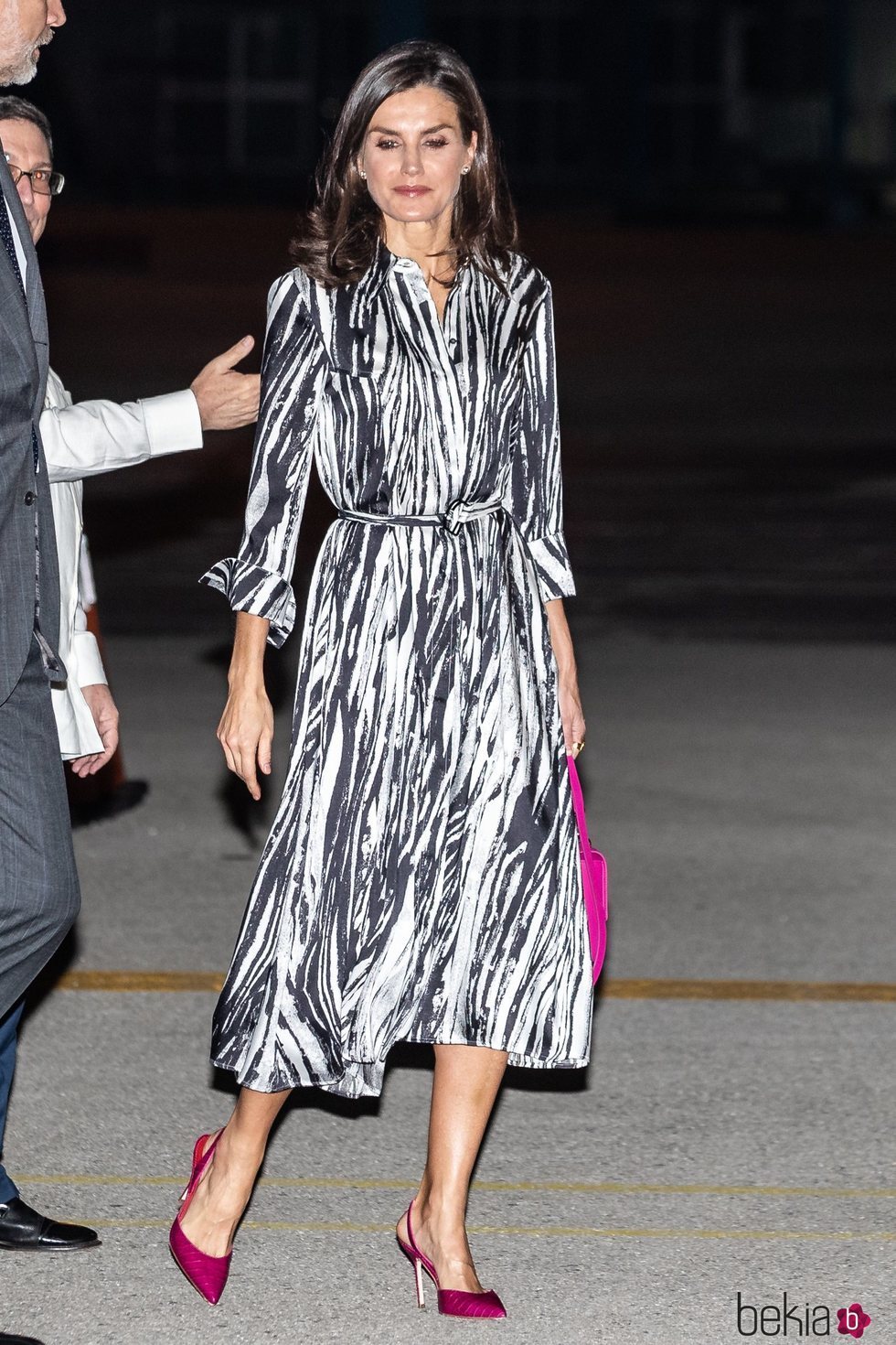 La Reina Letizia a su llegada a La Habana para comenzar su Visita de Estado a Cuba