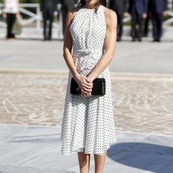 La Reina Letizia en el Monumento a José Martí en su Visita de Estado a Cuba