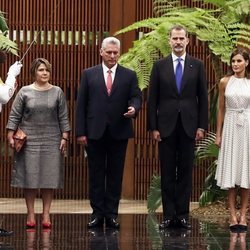 Los Reyes Felipe y Letizia con Miguel Díaz-Canel y Lis Cuesta en su Visita de Estado a Cuba