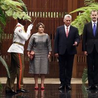 Los Reyes Felipe y Letizia con Miguel Díaz-Canel y Lis Cuesta en su Visita de Estado a Cuba