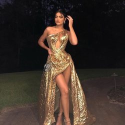 Kylie Jenner en la boda de Justin Bieber y Hailey Baldwin