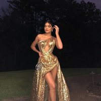 Kylie Jenner en la boda de Justin Bieber y Hailey Baldwin