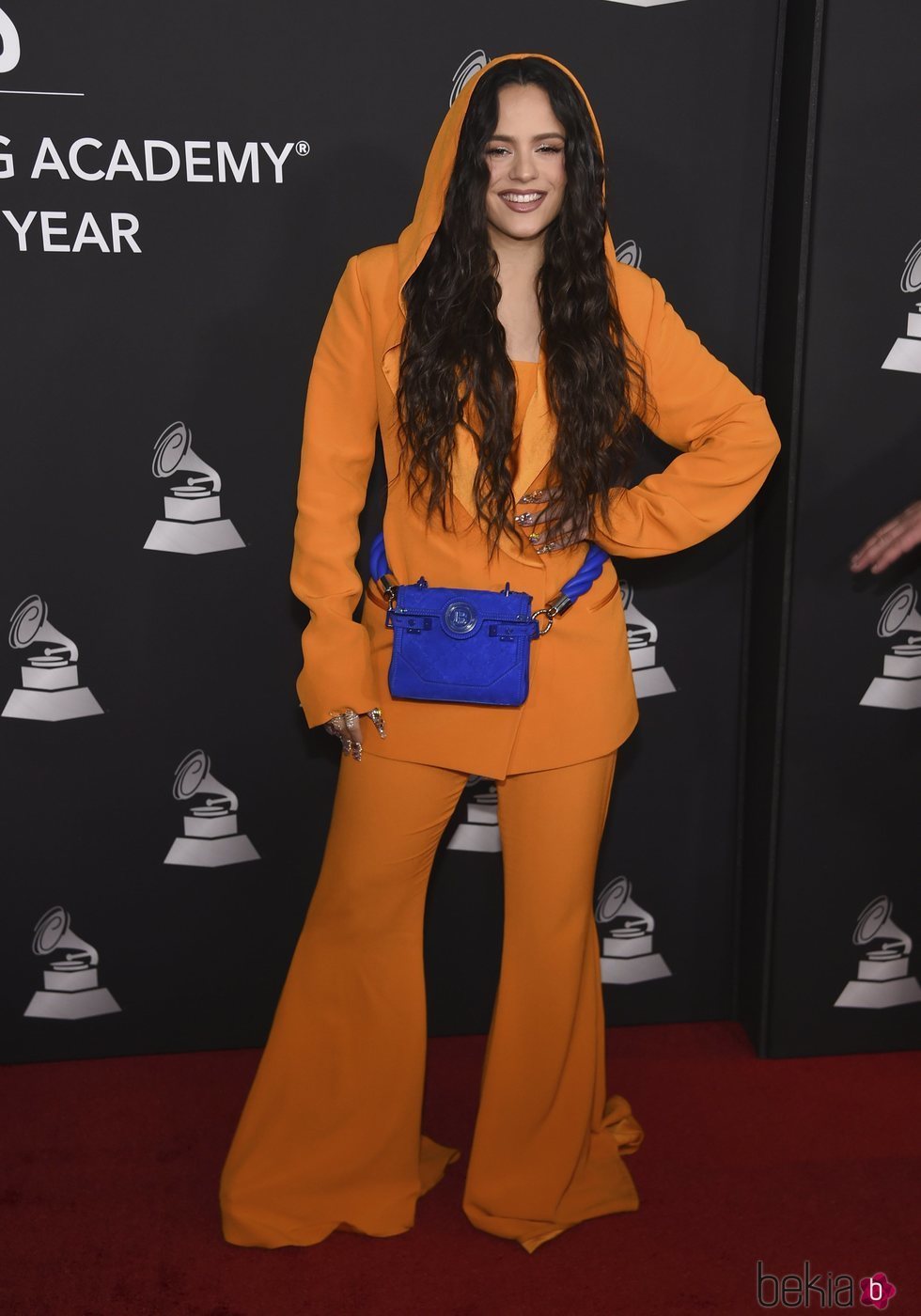 Rosalía en el premio Persona del Año 2019 en los Grammy Latino