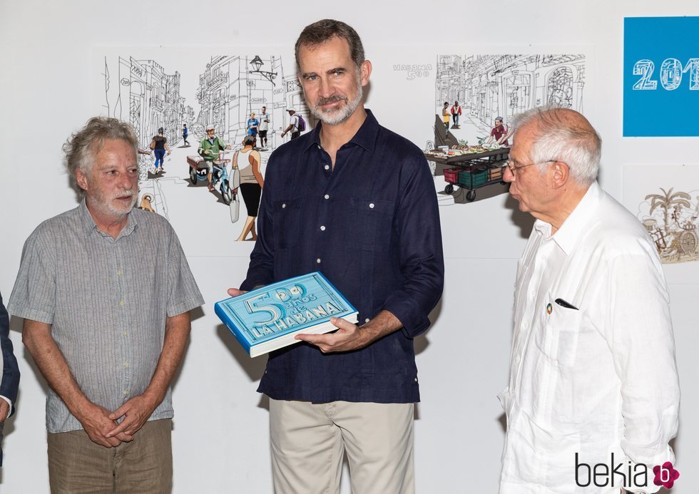 El Rey Felipe en la presentación del libro '500 años de la Ciudad de La Habana' en su Visita de Estado a Cuba