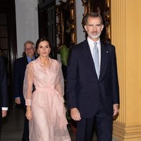 Los Reyes Felipe y Letizia en la cena en honor al Presidente de Cuba en su Visita de Estado a Cuba