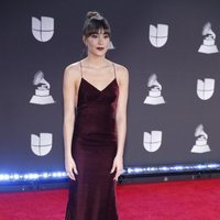 Aitana en la alfombra roja de los premios Grammy Latino 2019