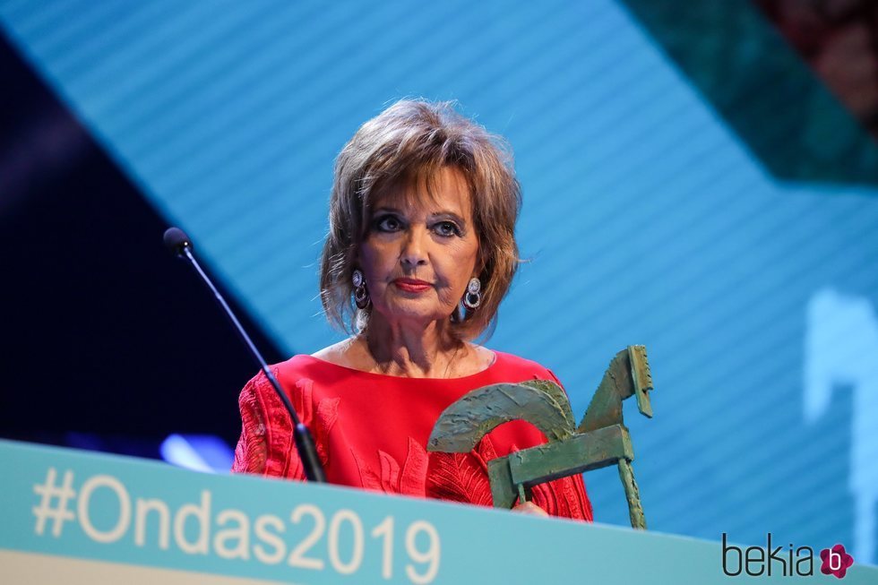 María Teresa Campos con un Premio Ondas 2019