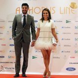 Miguel Torres y Paula Echevarría en la inauguración del Teatro del Soho en Málaga