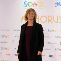 María Casado en la apertura del teatro de Antonio Banderas, 'Teatro del Soho'