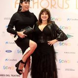 Rossy de Palma y Loles León en la apertura del teatro de Antonio Banderas, 'Teatro del Soho'