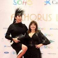 Rossy de Palma y Loles León en la apertura del teatro de Antonio Banderas, 'Teatro del Soho'