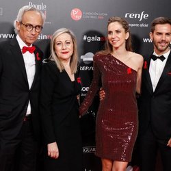 Bonaventura Clotet, Anna Fresquet, Aina y Marc Clotet en la gala People in Red 2019