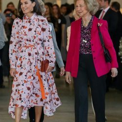 La Reina Letizia y la Reina Sofía en el Rastrillo Nuevo Futuro 2019