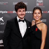 Miki Núñez y Sara Roy en la gala People in Red 2019