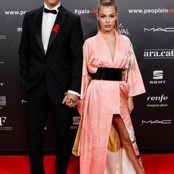 River Viiperi y Jessica Goicoechea en la gala People in Red 2019