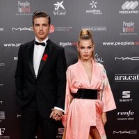 River Viiperi y Jessica Goicoechea en la gala People in Red 2019