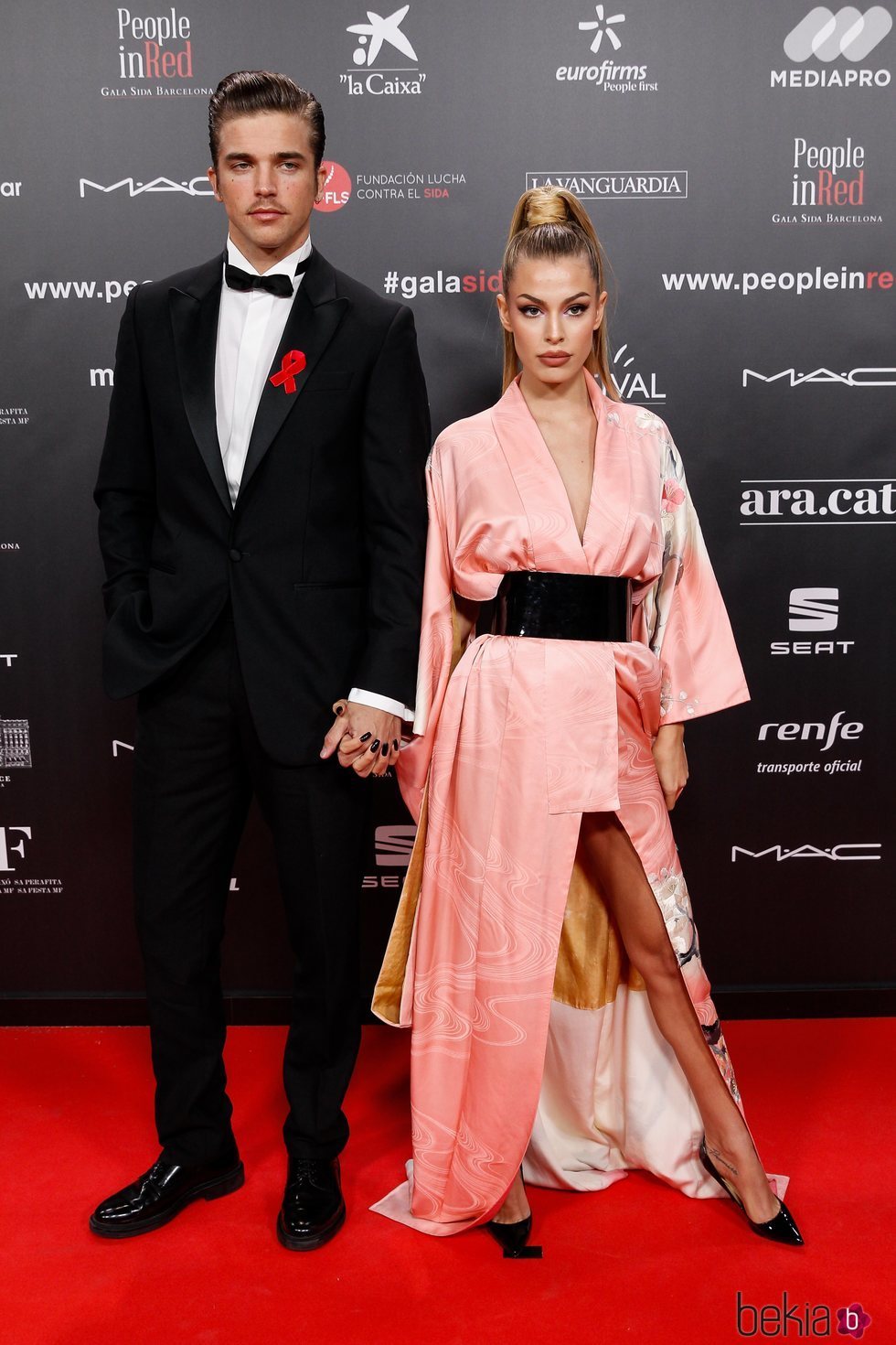 River Viiperi y Jessica Goicoechea en la gala People in Red 2019