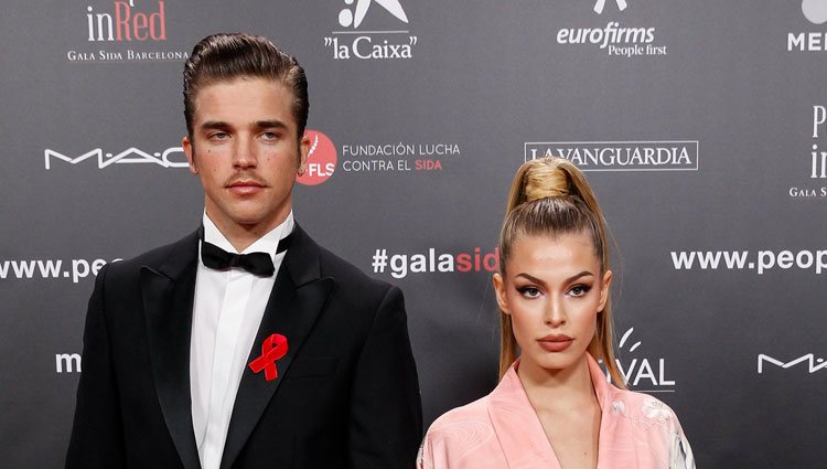 River Viiperi y Jessica Goicoechea en la gala People in Red 2019