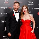 Marc Clotet y Natalia Sánchez en la gala People in Red 2019