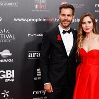 Marc Clotet y Natalia Sánchez en la gala People in Red 2019