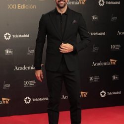 Miguel Ángel Muñoz en la alfombra roja de los Premios Iris 2019