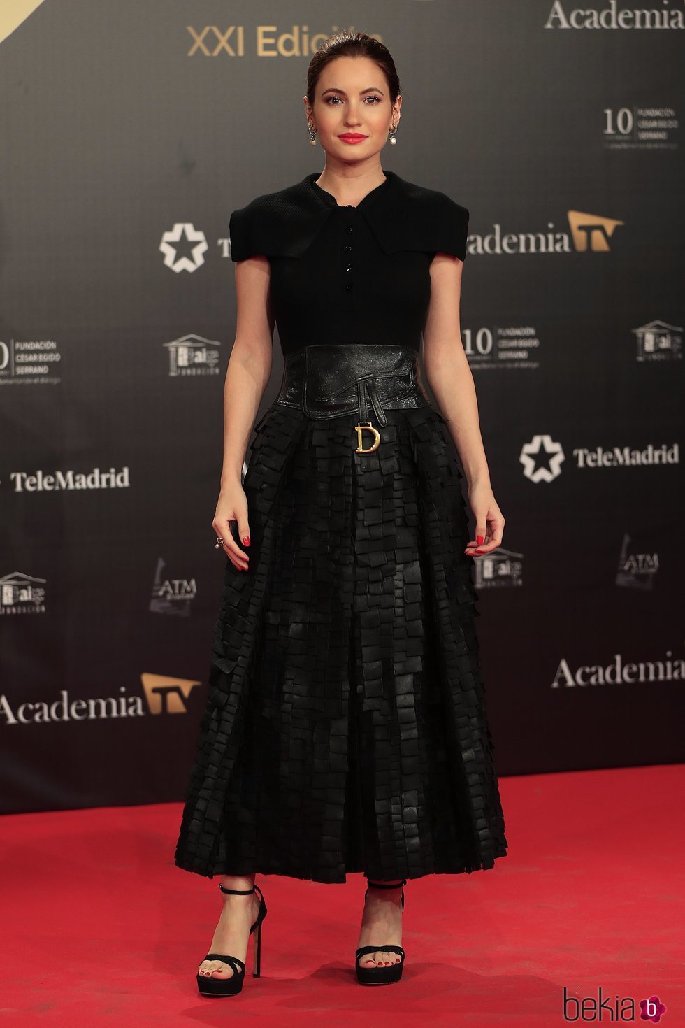 Ivana Vaquero en la alfombra roja de los Premios Iris 2019