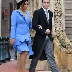 Louis Ducruet y Marie Chevallier en el Día Nacional de Mónaco 2019