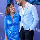 Chabelita Pantoja y Asraf Beno muy cómplices en el estreno de 'Frozen 2'