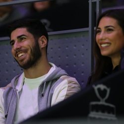 Marco Asensio y Sandra Garal en la Copa Davis 2019