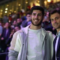 Marco Asensio y David Ferrer en la Copa Davis 2019