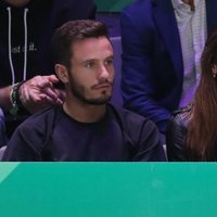 Saúl Ñíguez y Ona Carbonell en la Copa Davis 2019