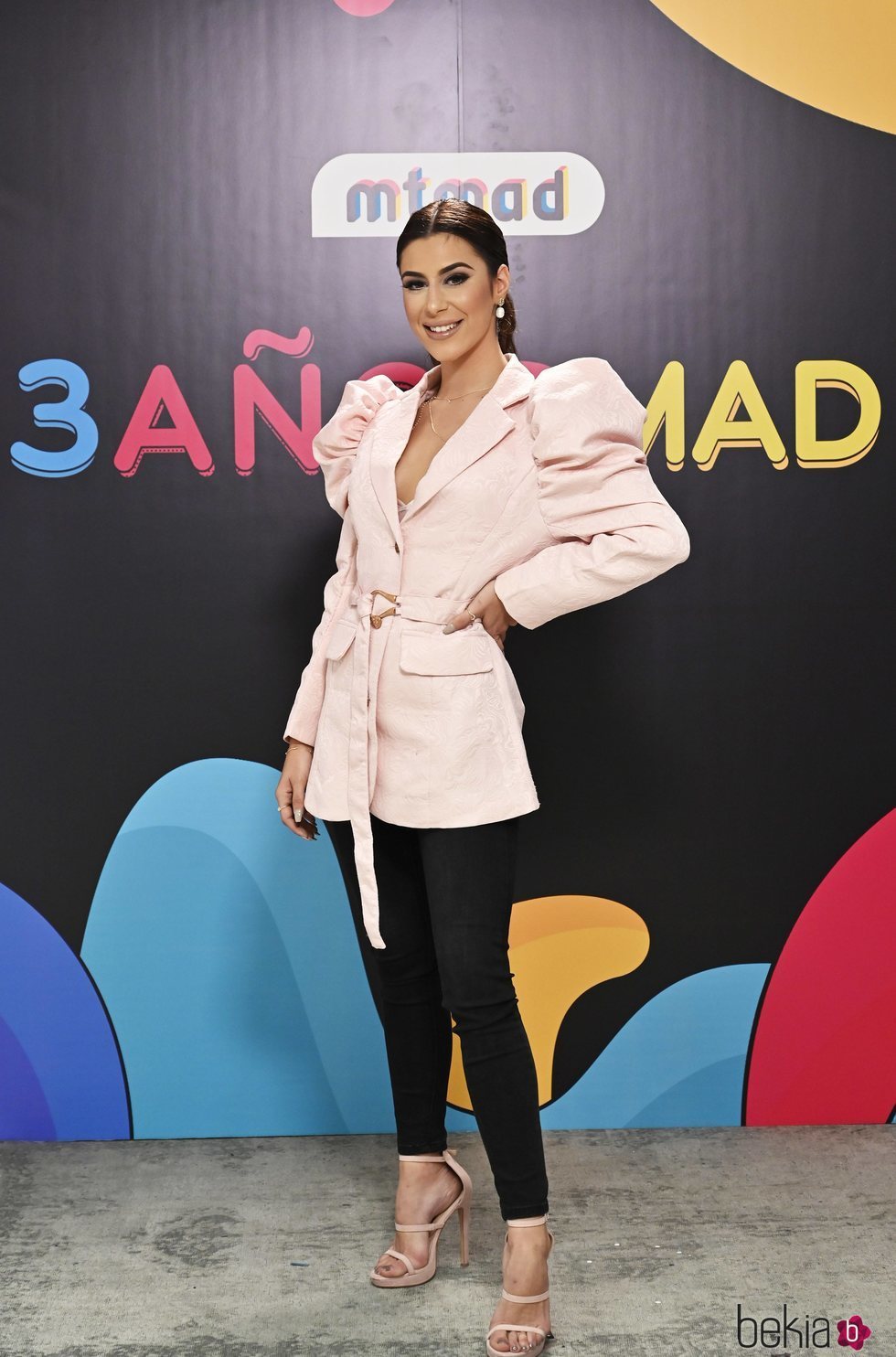 Bea Retamal en la celebración del tercer aniversario de MTMAD