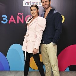 Bea Retamal y Noel Bayarri en la celebración del tercer aniversario de MTMAD