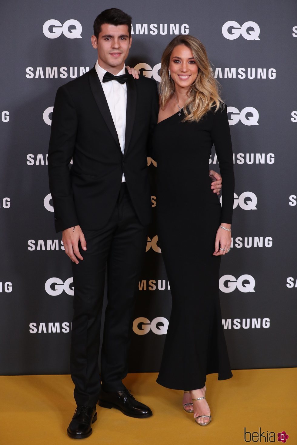 Álvaro Morata y Alice Campello en los Premios GQ Hombres de Año 2019