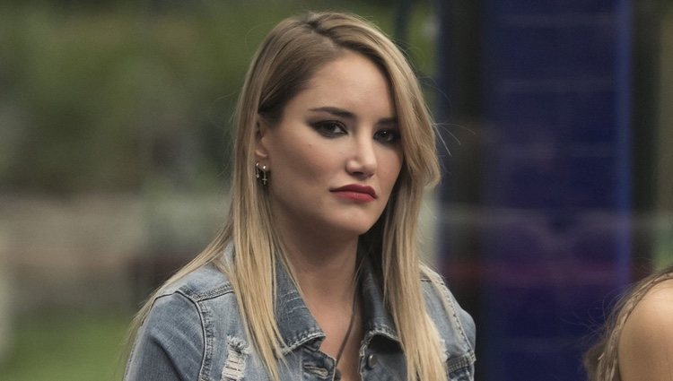 Alba Carrillo muy seria en la gala 12 de 'GH VIP 7'